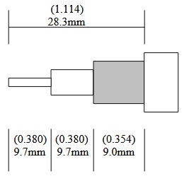 CRN-1530 Stripping Dimensions