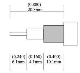 CRN-1860 Stripping Dimensions
