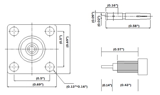 CRT-3803WB Stripping Dimensions